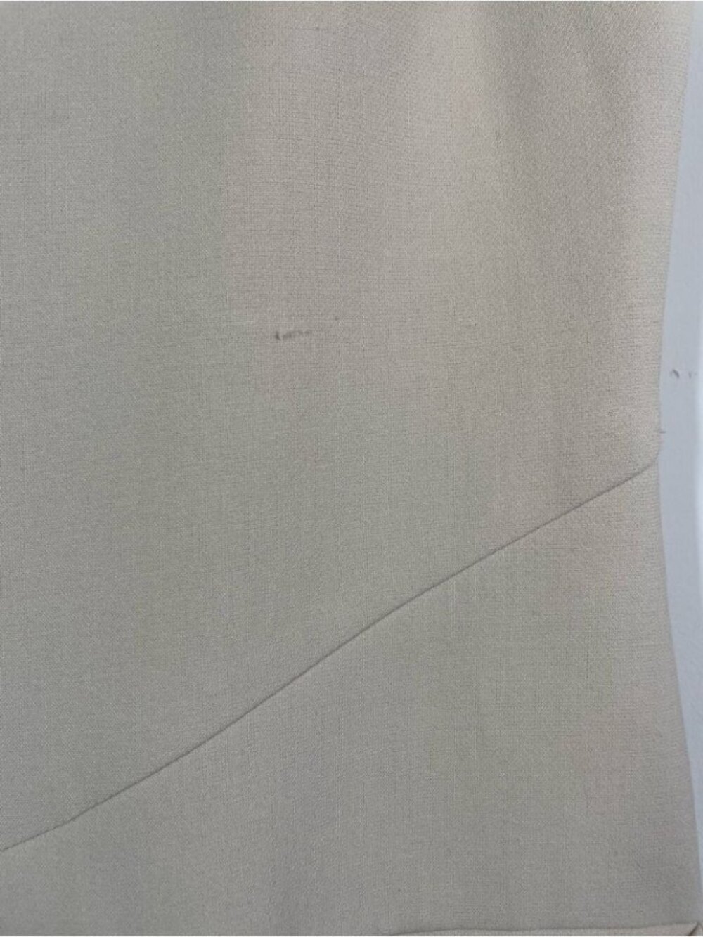 2NDDAY Sleeveless Cream Shift Jumpsuit Minimalist Quiet Luxury Career Chic - Picture 5 of 12